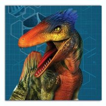 servilletas decoradas de dinosaurio jurassic world