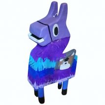 piñata fornite echa de papel forrada con papel crepe