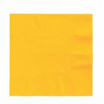 servilletas amarillas desechables para fiestas