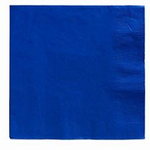 servilletas azules desechables de papel para fiestas