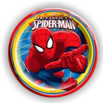 Platos de spiderman de carton para fiesta infantil