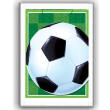 bolsas para dulces de Futbol de plastico para fiesta infantil