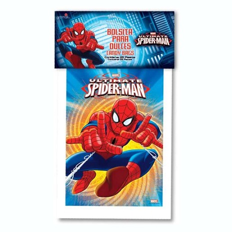 bolsas de dulces spiderman