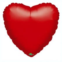 globo del dia del amor y amistad rojo