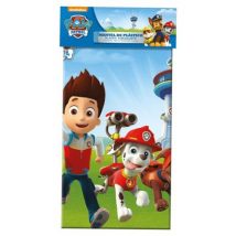 mantel de paw patrol de plastico para decorar mesa rectangular para fiesta infantil