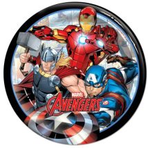 platos de los avengers de carton para fiestas infantiles