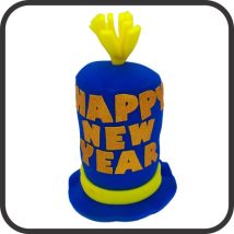 sombrero de fomy de happy new year para celebrar el año nuevo