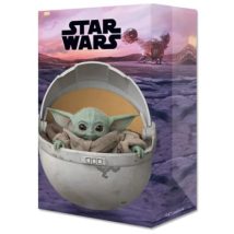 bolsas para dulces de star wars de mandalorian de papel bond con el personaje de yoda baby