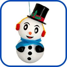 muñeco de nieve piñata