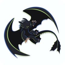 adorno movil como entrenar a tu dragon figura decorativa para fiestas