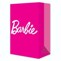 bolsa para dulces de barbie de papel bond para fiestas y cumpleaños infantiles de niñas