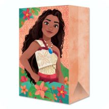 Bolsas para dulces de moana de papel bond para fiestas y cumpleaños infantiles