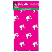 Mantel de barbie de plastico para mesa rectangular para decorar la fiesta tematica