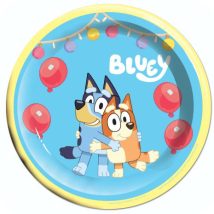 platos de carton de bluey para fiestas infantiles