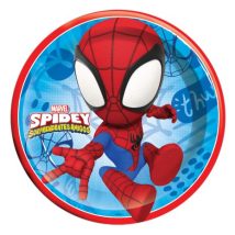 Platos de spidey de carton para fiestas y cumpleaños infantiles ideal para el pastel