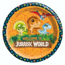 platos de dinosaurios baby de carton para fiestas y cumpleaños infantiles