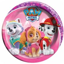 platos patrulla canina niñas