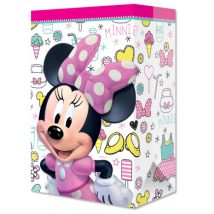 Bolsas para dulces de Minnie Mouse de Papel Bond para fiesta infantil