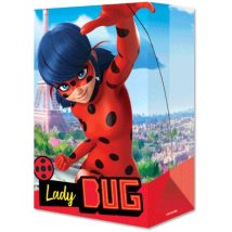 bolsas para dulces de Lady Bug de Papel bond para fiesta infantil
