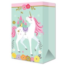 bolsas para dulces de unicornio de papel bond para fiesta infantil